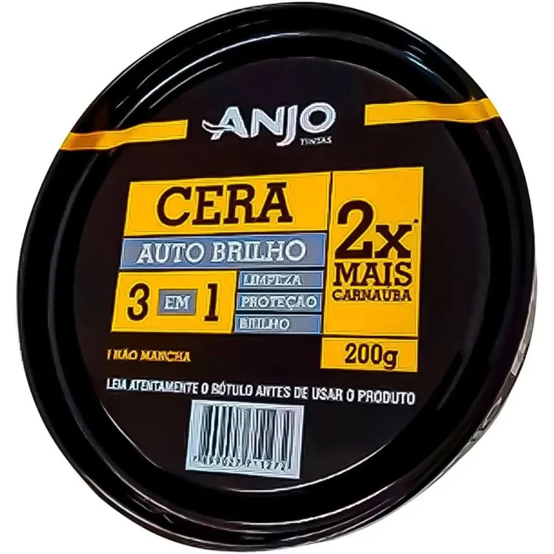 Cera Carnaúba 200g Limpadora Anjo