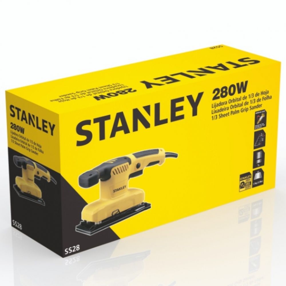 Lixadeira Orbital Stanley SS28-B2 1/3 Lixa 280W 220V