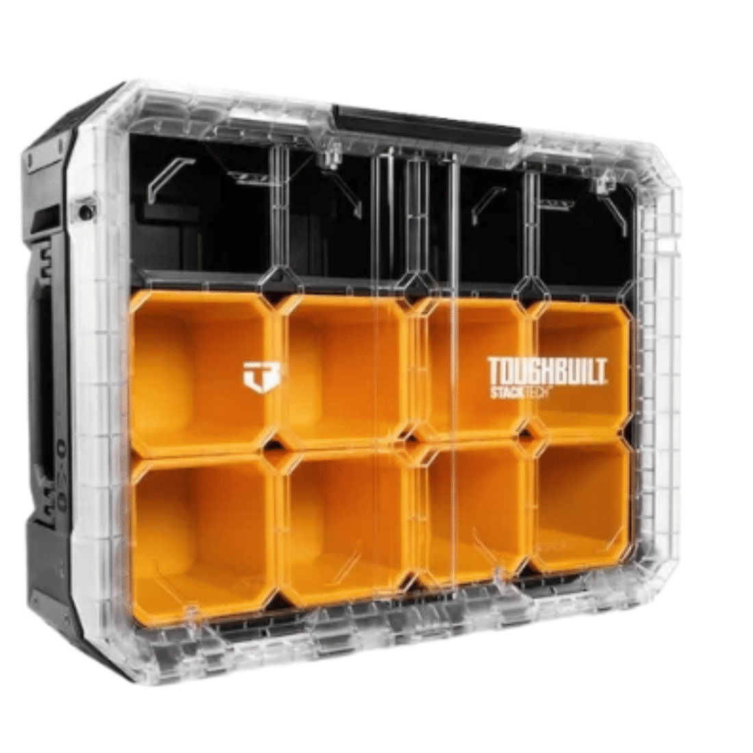 Organizador Tampa Translucida Toughbuilt Stacktech