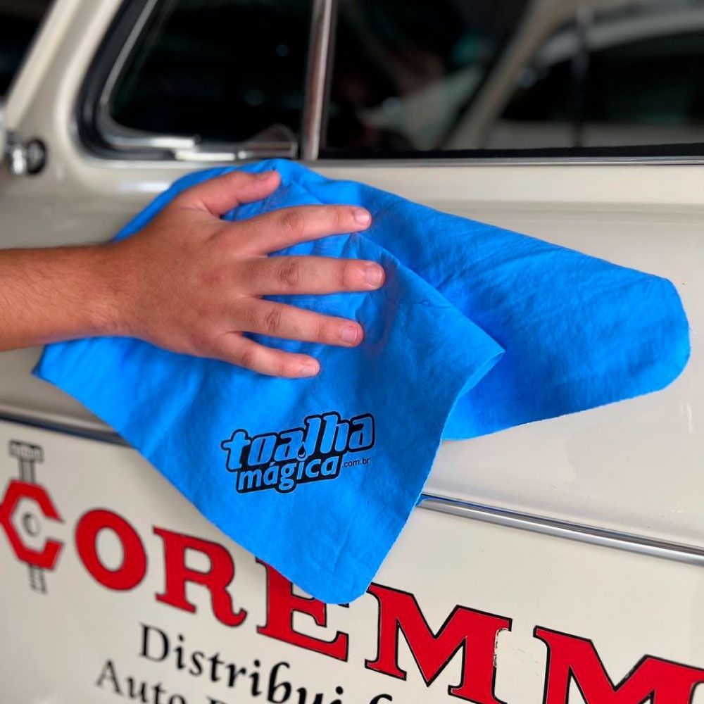 Toalha Mágica Azul Fixxar Toalha Mágica Azul Fixxar