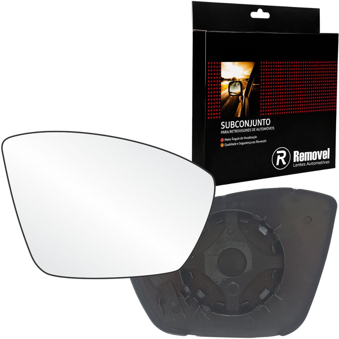 Lente Retrovisor Direito Peugeot 208 2013 A 2020 2008 2015 Em Diante