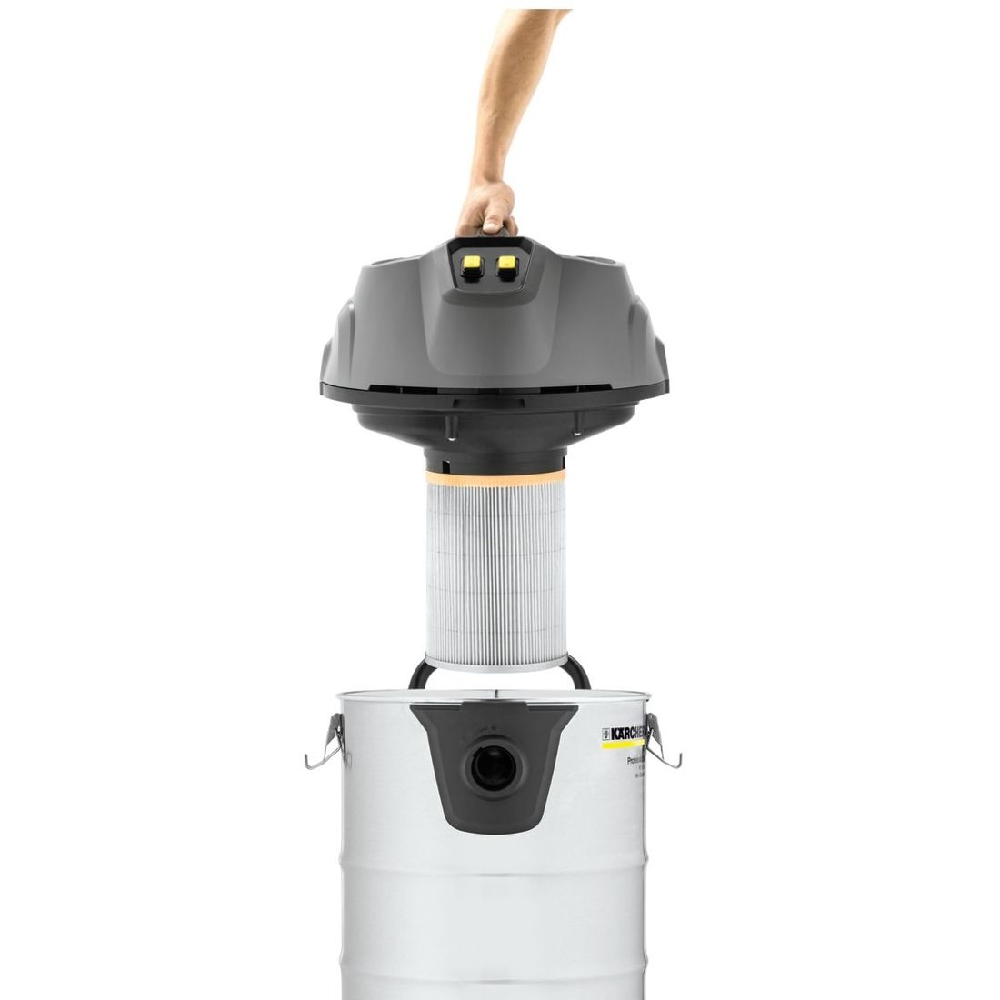 Aspirador Pó/Líquido Inox 90L 2200W 220V NT 90/2 Me Classic Karcher