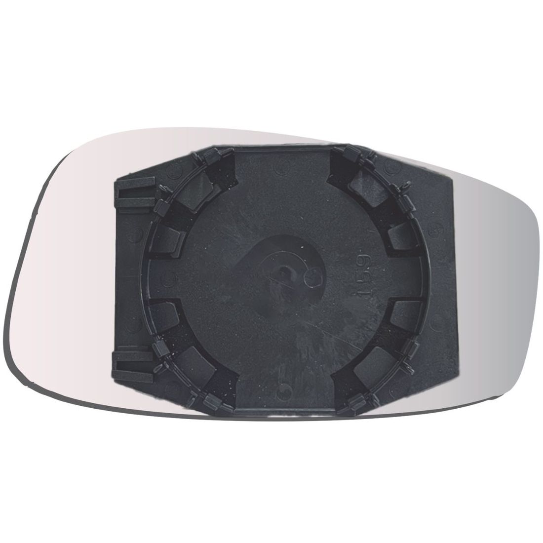 Lente Retrovisor Direito Fiat Stilo 2003 A 2007 Idea 2005 A 2010