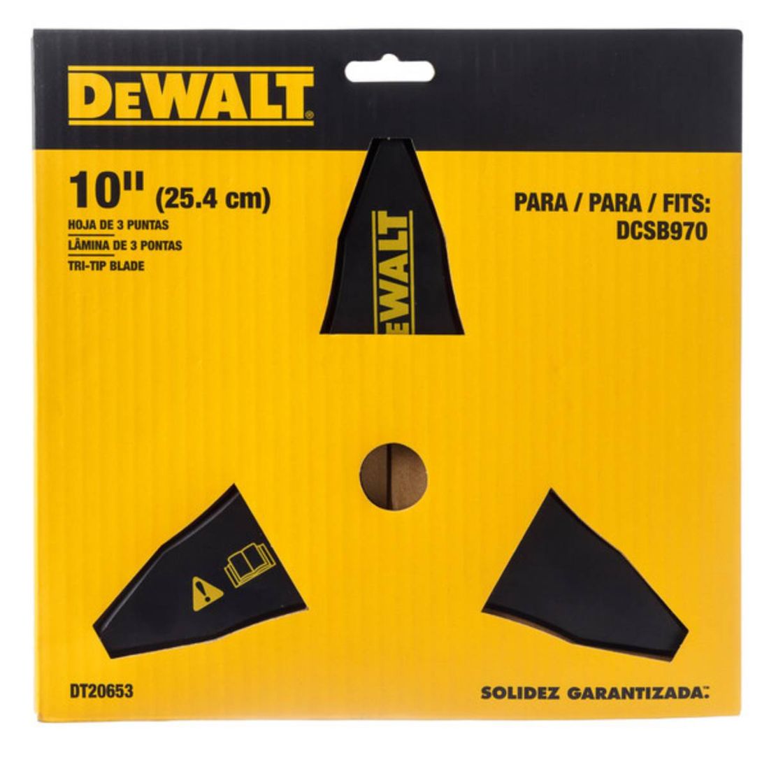 LÂMINA ROÇADEIRA 3 PONTAS TRI-BLADE 250MM DEWALT LÂMINA ROÇADEIRA 3 PONTAS TRI-BLADE 250MM DEWALT