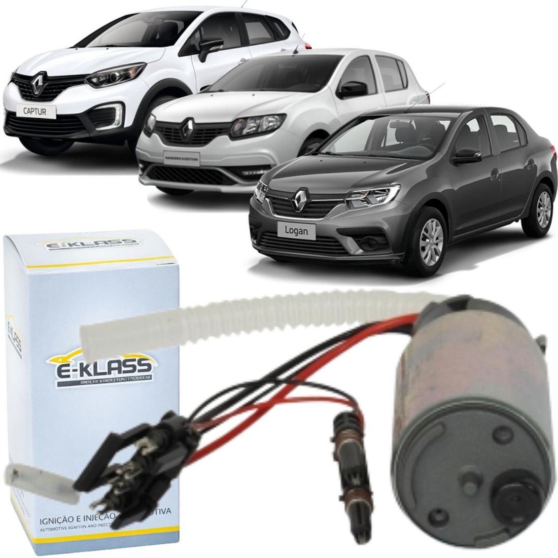 Bomba Combustível Sandero Logan 1.6 18/22 Captur 1.3 Após 22 Bomba Combustível Sandero Logan 1.6 18/22 Captur 1.3 Após 22
