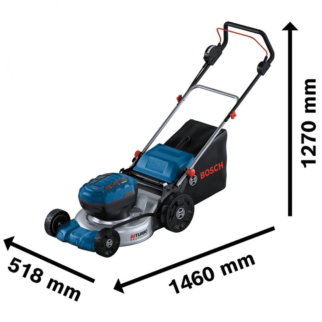 Cortador Grama Bateria 18V Bosch GRA 18V2-46