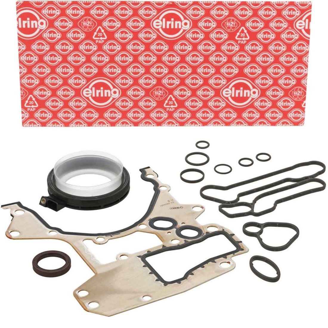 Kit Junta Motor 1.8 Inferior Cruze Tracker 2011 á 2016 Com Retentor