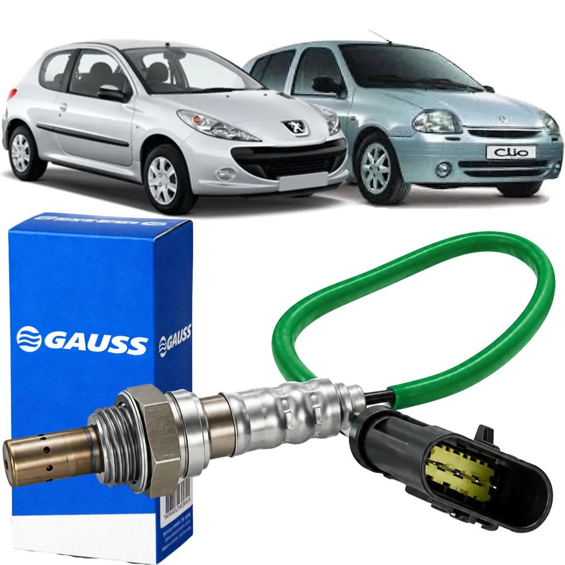 Sonda Lambda Pré Catalisador 206 Clio e Twingo Sonda Lambda Pré Catalisador 206 Clio e Twingo