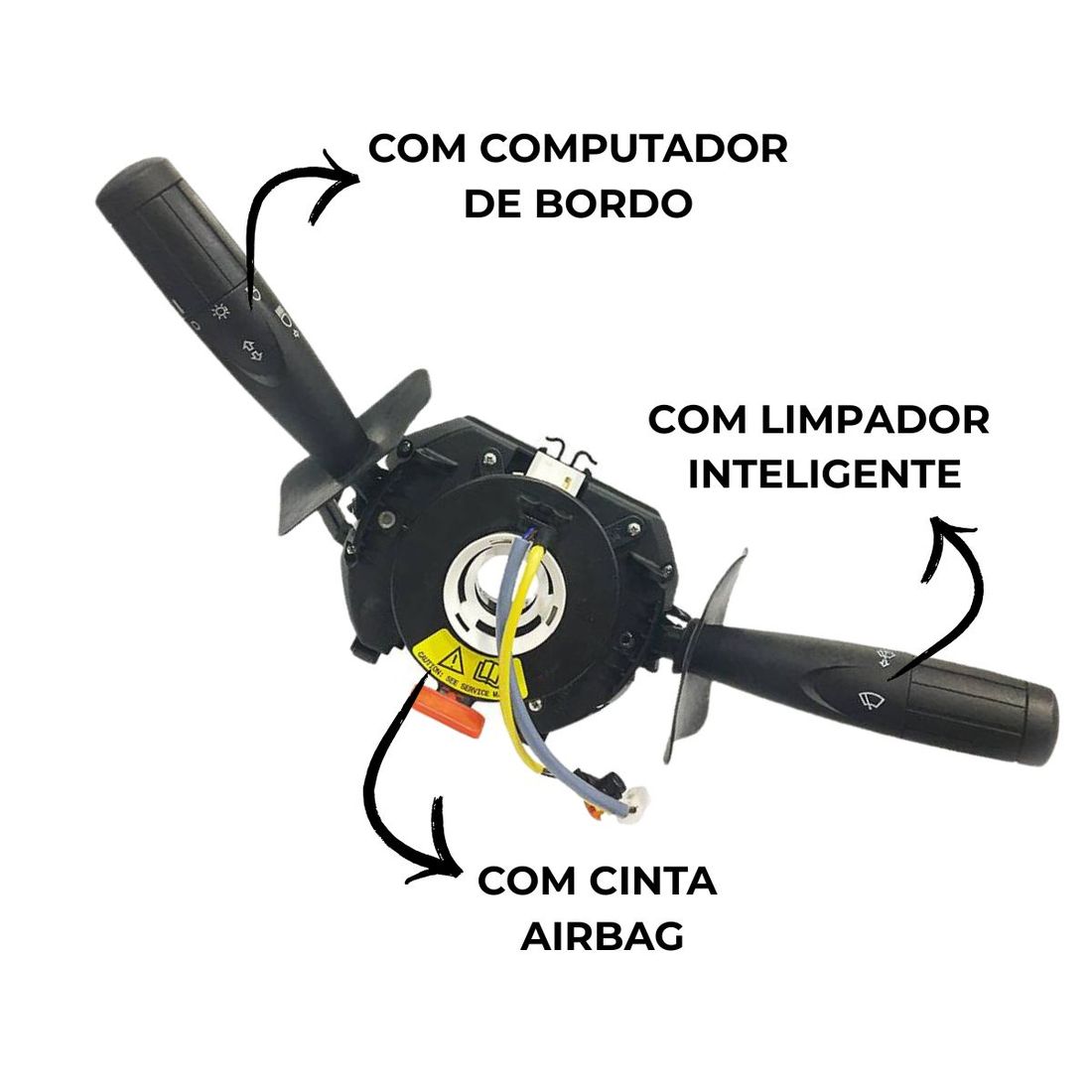 Chave Seta Fiat Doblo E-Torq 14/... C/Cinta Airbag 4 Vias