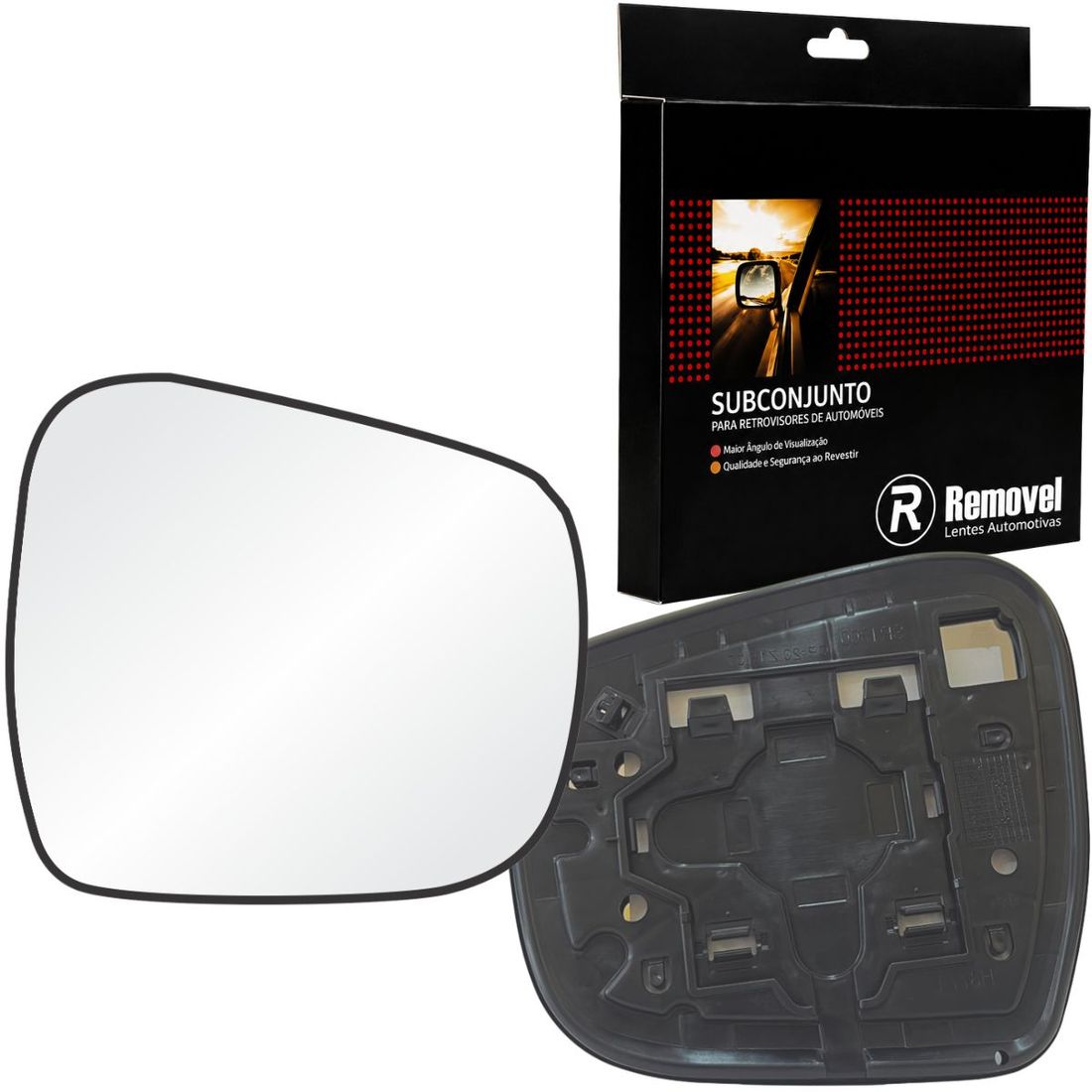 Lente Retrovisor Direito Nissan Frontier 2018 Em Diante