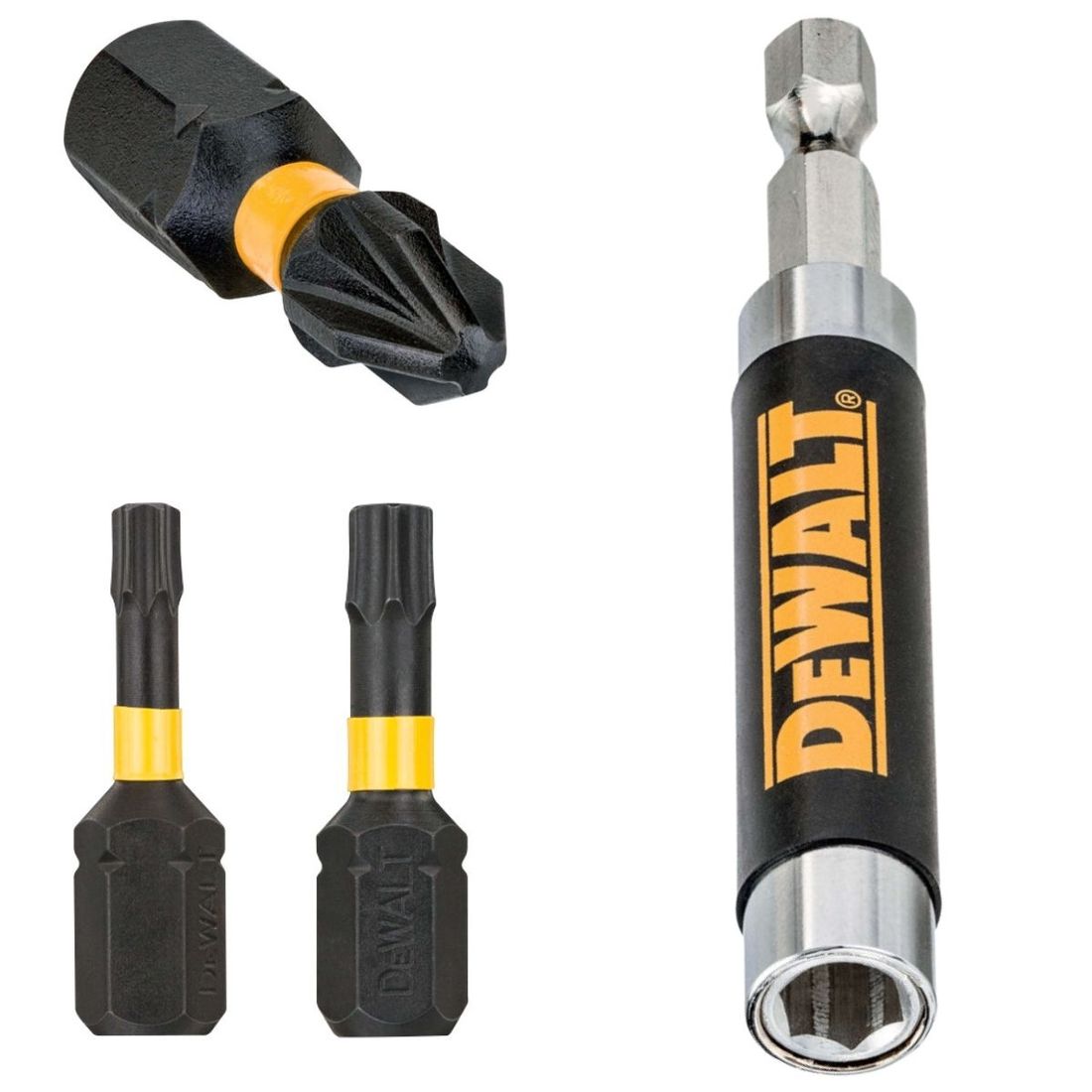 Jogo de Bits e Ponteiras Flextorq 16pçs DT70522T-QZ DeWalt