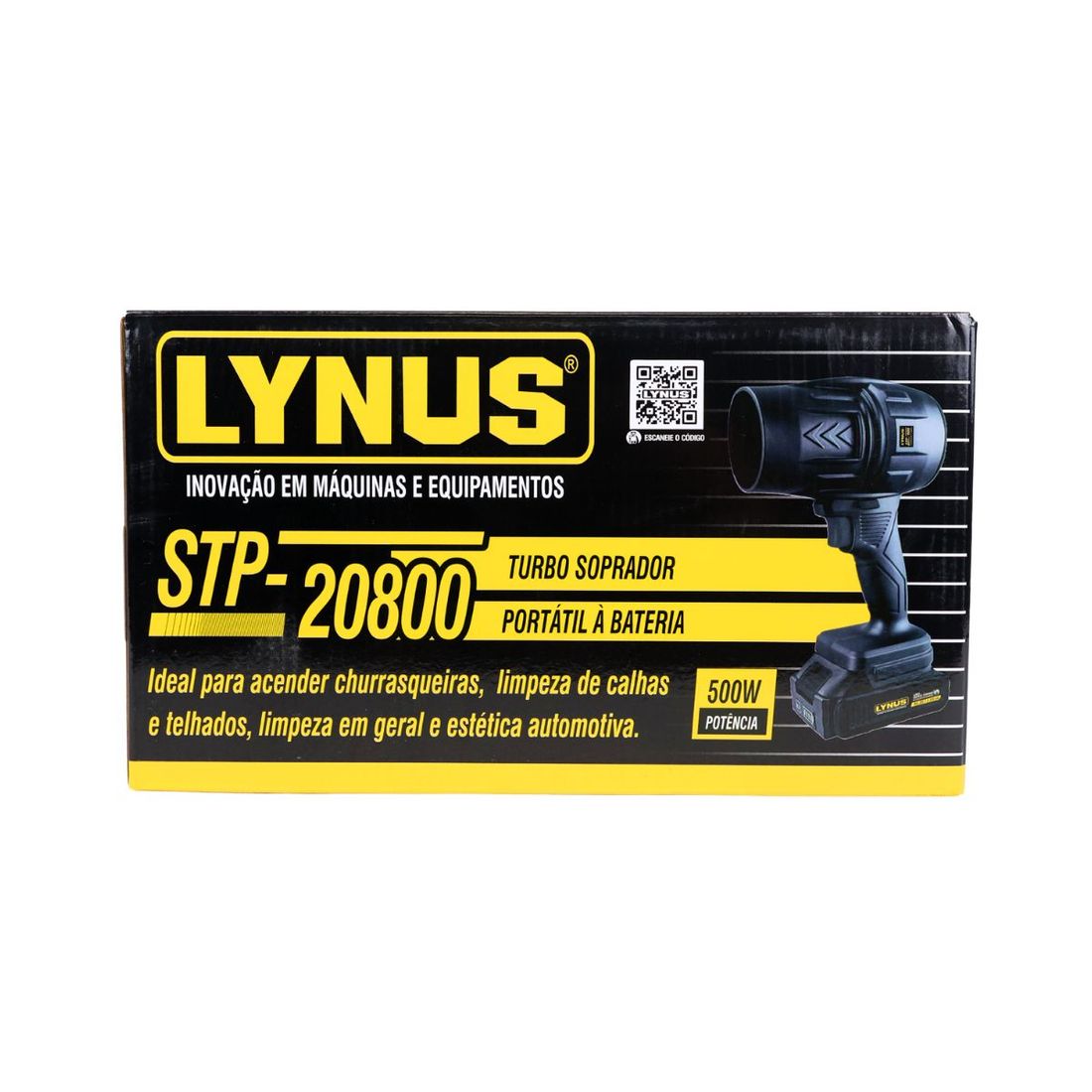Soprador Turbo Portátil a Bateria STP-20800 Lynus