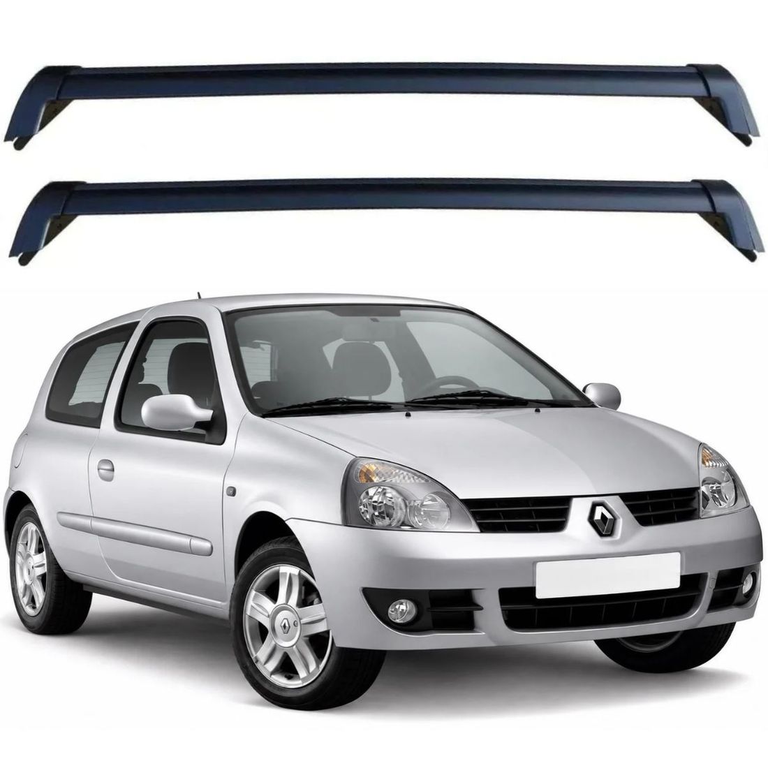 Rack Wave Renault Clio 2 Portas 2000 Até 2016 Eqmax