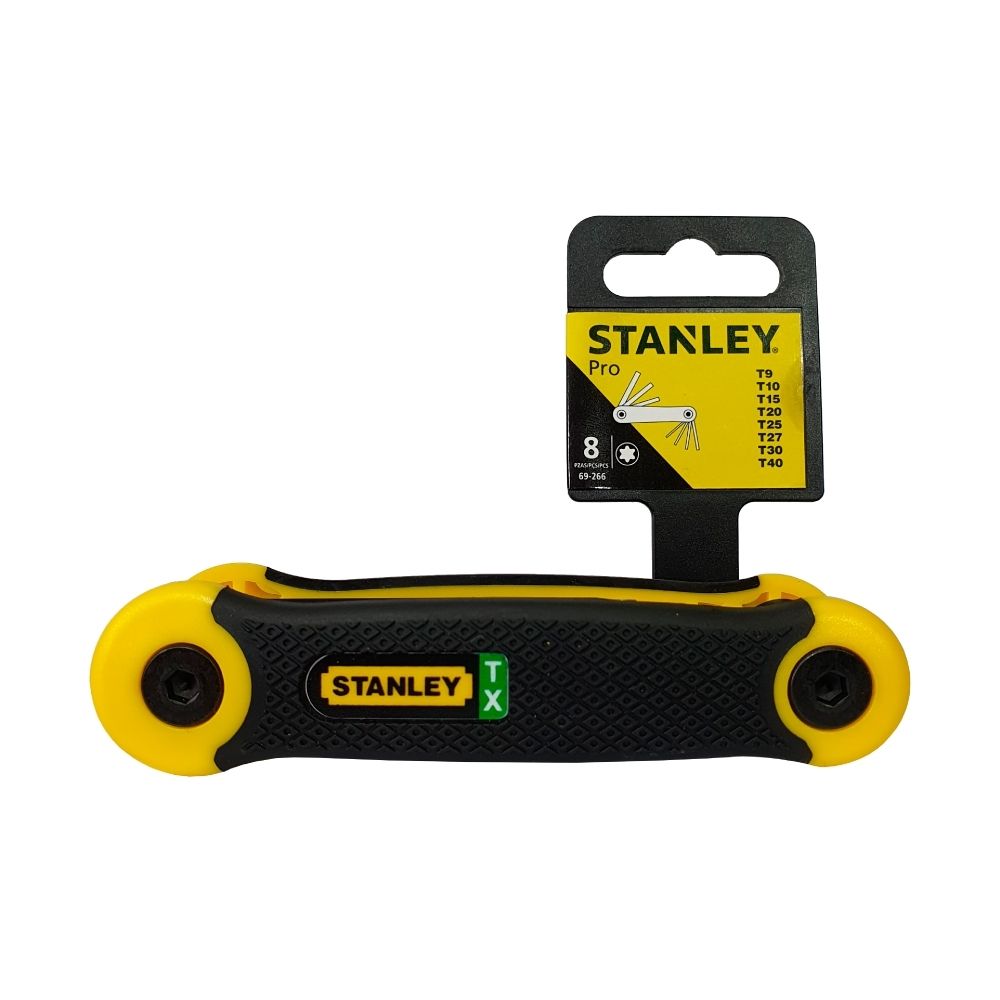 Jogo Chaves Torx T9-T40 Canivete 8pçs Stanley