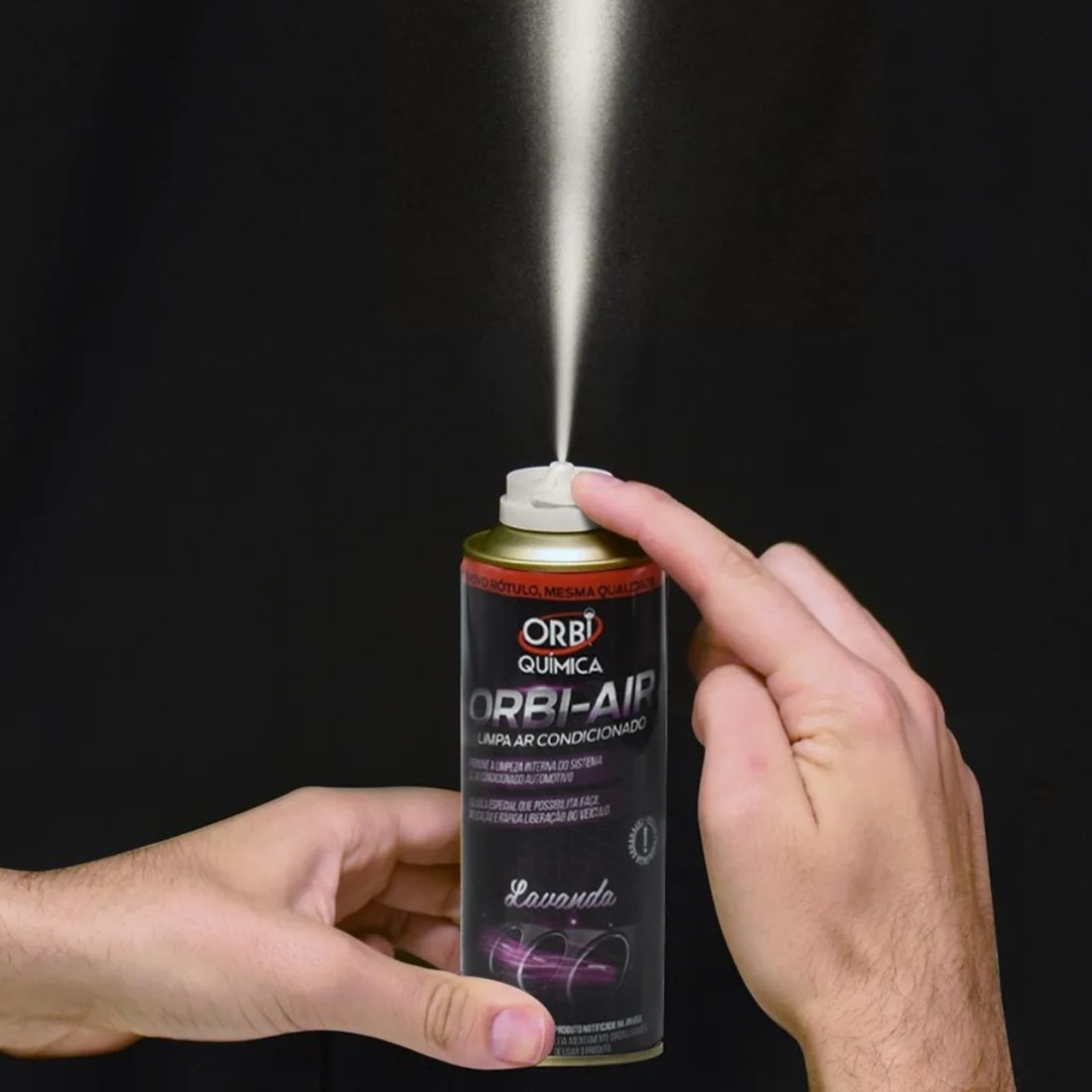Spray Limpa Ar Condicionado Orbi Air Lavanda 200ml