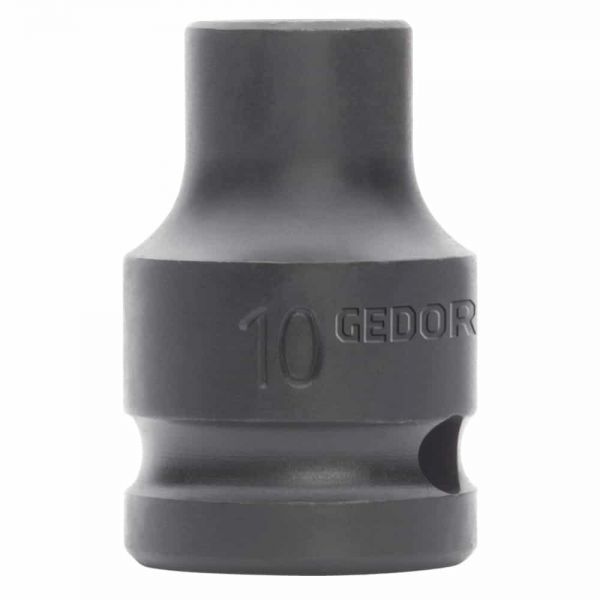 Soquete Sextavado Impacto Gedore RED 10mm Encaixe 1/2