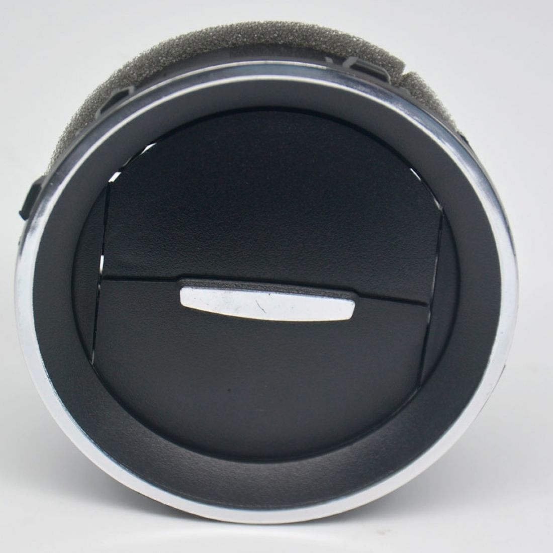 Difusor Ar VW Gol/Voyage/Saveiro G4/G5/G6 Preto C/Aro Cromado Central/Lateral