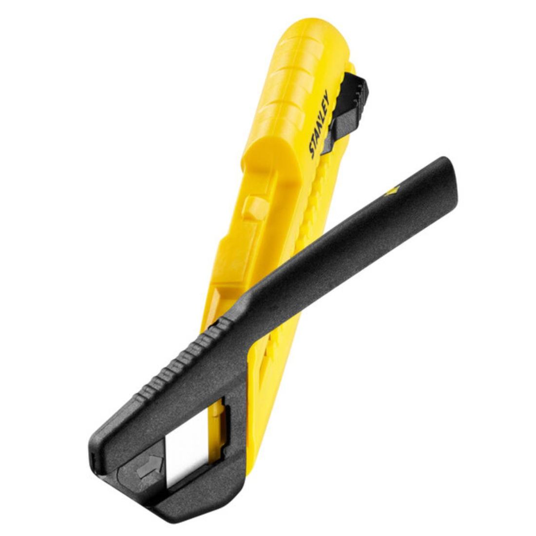 ESTILETE RETRÁTIL BI-MATERIAL 18mm STANLEY ESTILETE RETRÁTIL BI-MATERIAL 18mm STANLEY