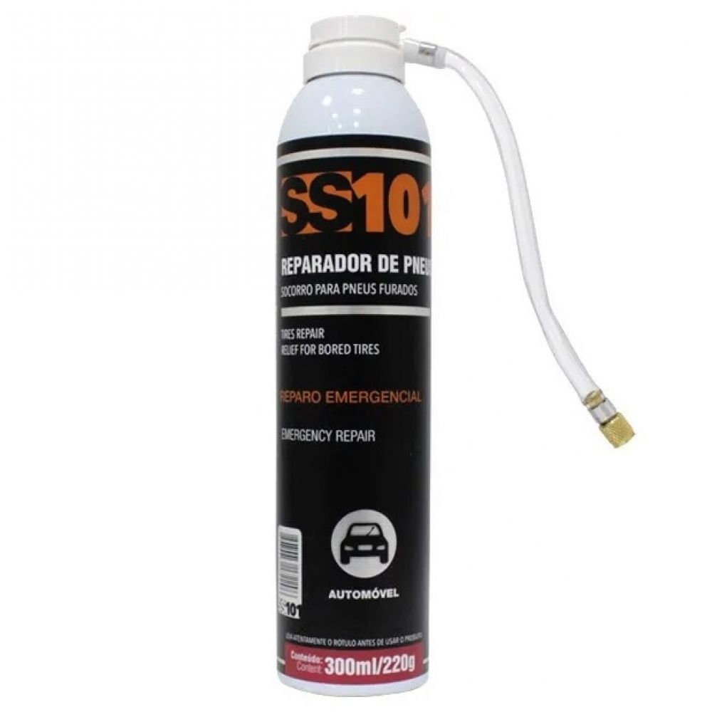 Reparador Pneus 300ml SS101 Sieger Reparador Pneus 300ml SS101 Sieger