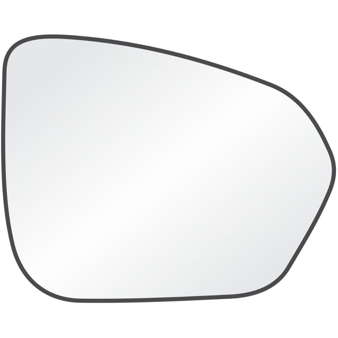 Lente Retrovisor Direito Duster 2020 Em Diante Térmico - C/Sensor Ponto Cego