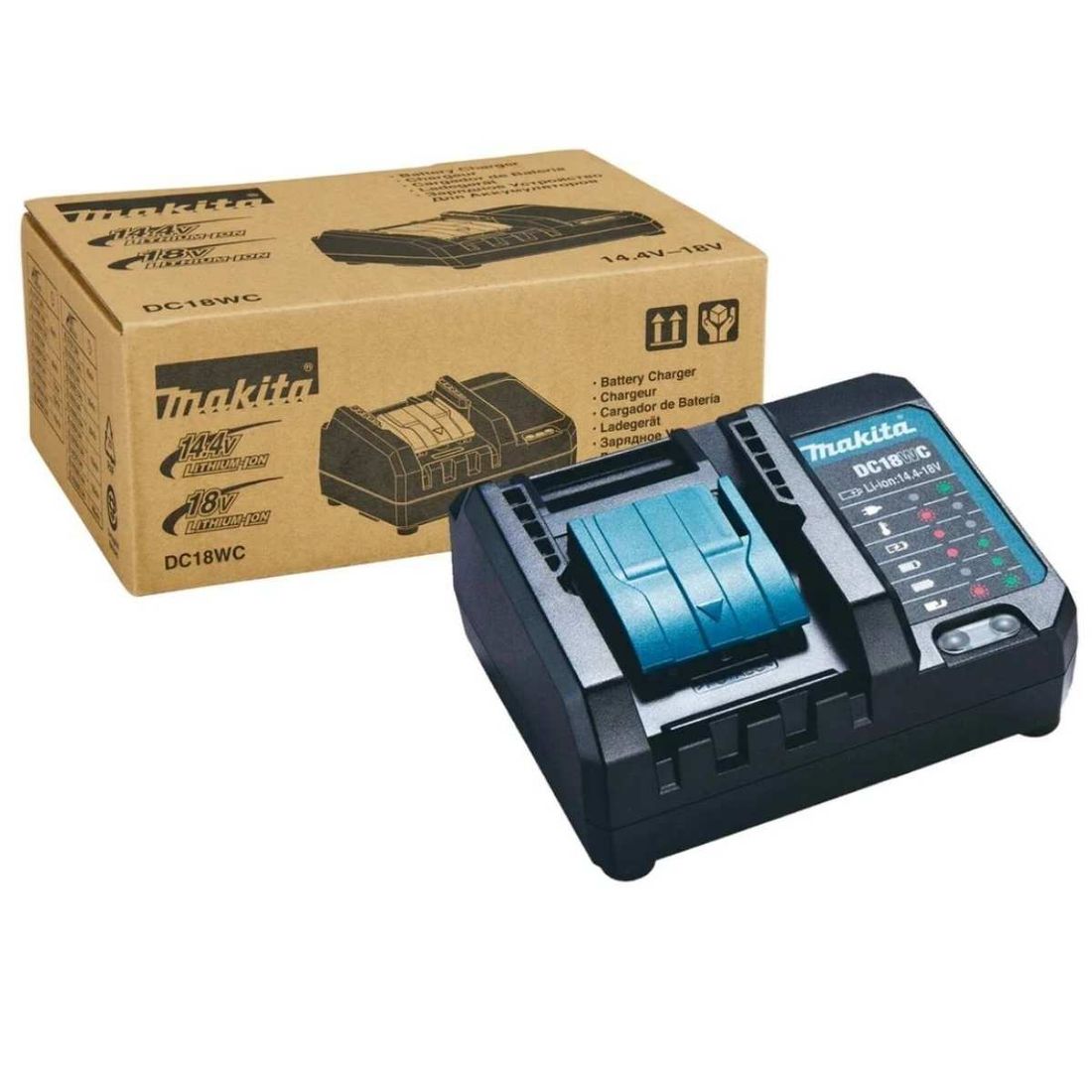 Carregador de Bateria 18V 127V e 220V DC18WC Makita Carregador de Bateria 18V 127V e 220V DC18WC Makita