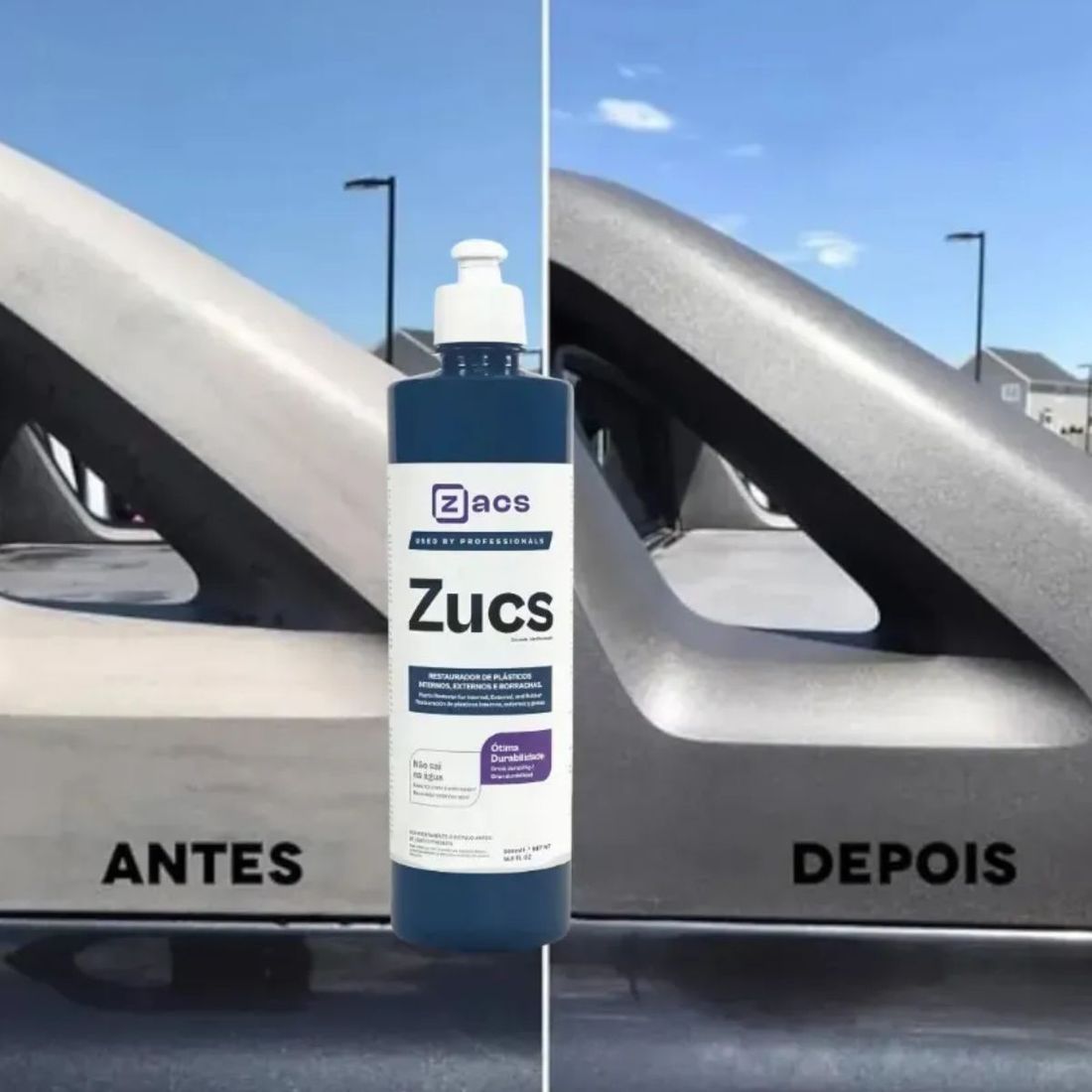 Restaurador de Plásticos Zucs 3 em 1 500ml Zacs Restaurador de Plásticos Zucs 3 em 1 500ml Zacs