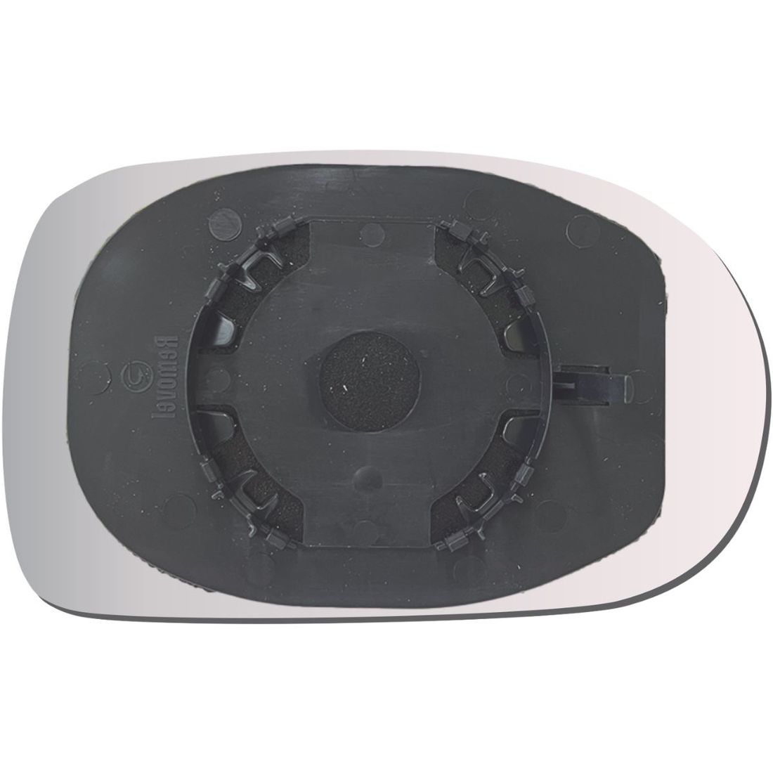 Lente Retrovisor Esquerdo Fiat Palio Economy Strada Siena 2011 A 2017 (Modelo Ficosa)