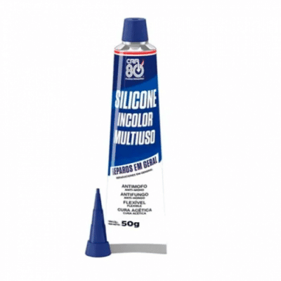 Borracha Silicone Incolor 50g - Car 80