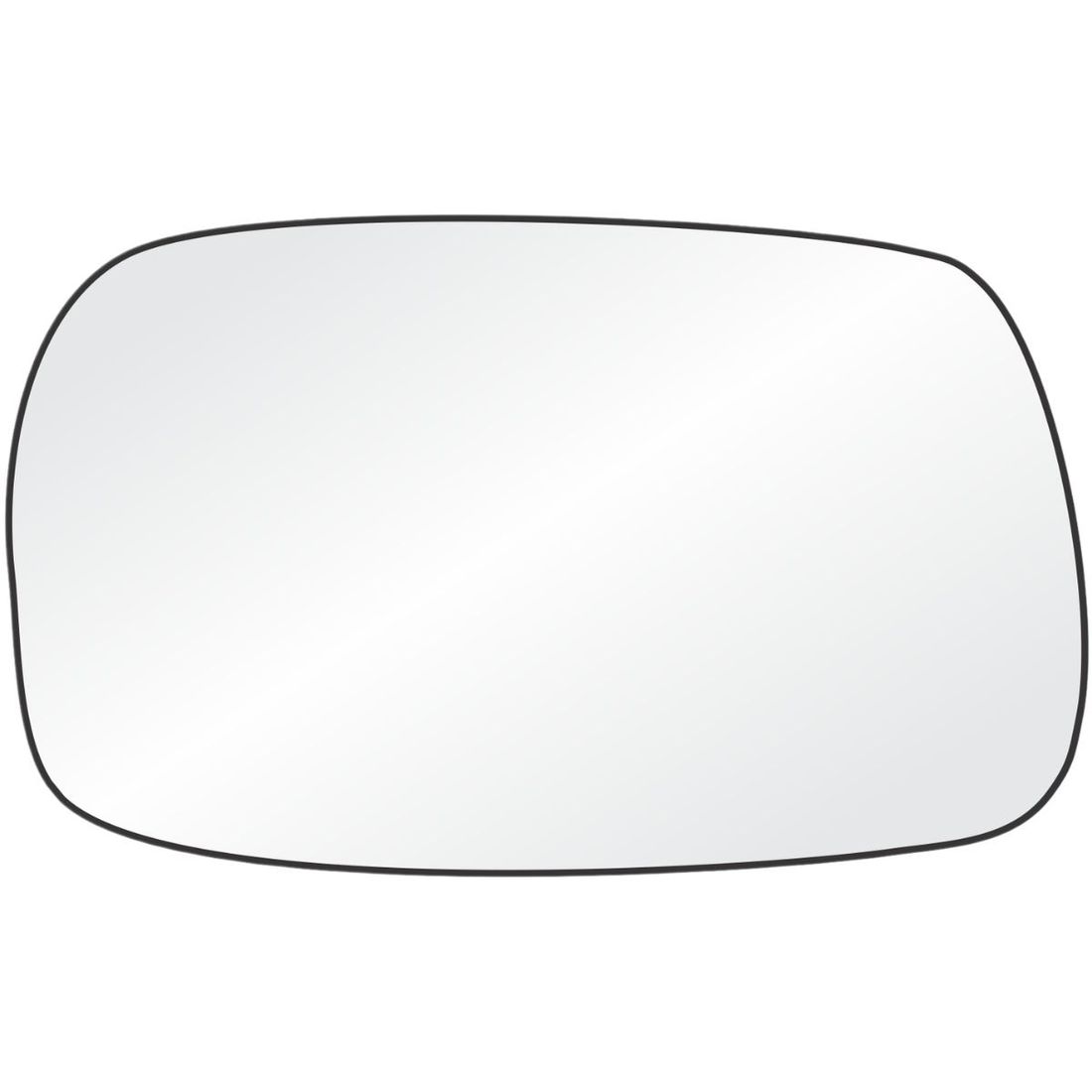Lente Retrovisor Esquerdo Toyota Corolla 2002 A 2007