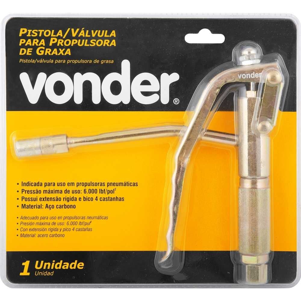 Pistola/Válvula Para Propulsora de Graxa - Vonder