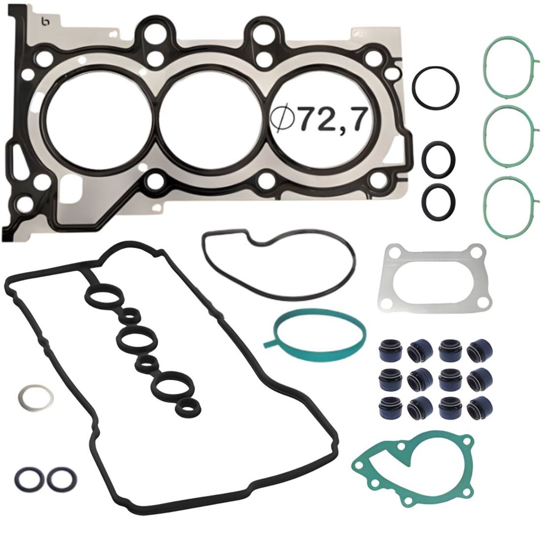 Junta Superior Motor HB20 Creta 1.0 Turbo TGDI 21/26