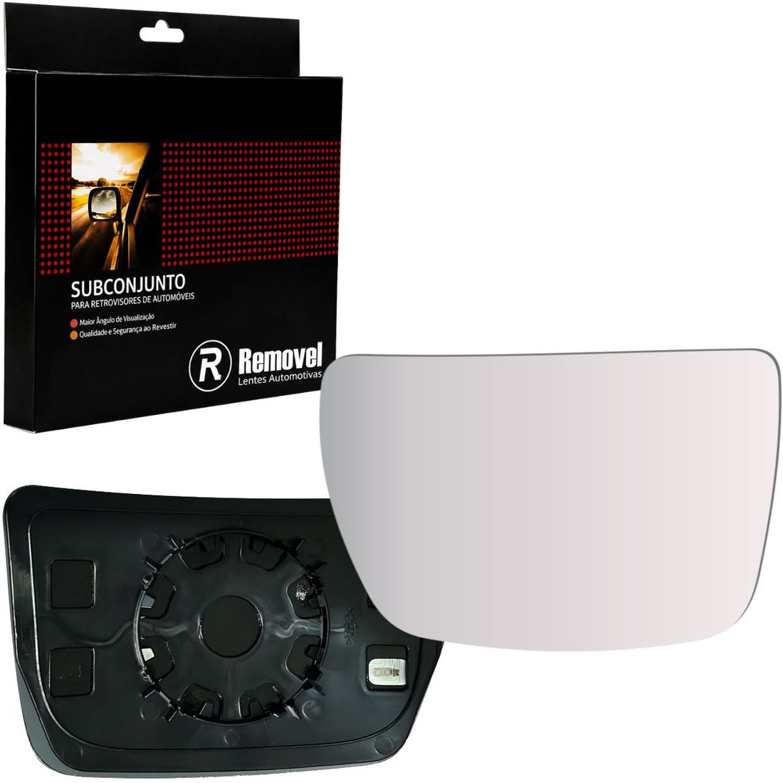 Lente Inferior Retrovisor Lado Esquerdo Iveco Daily