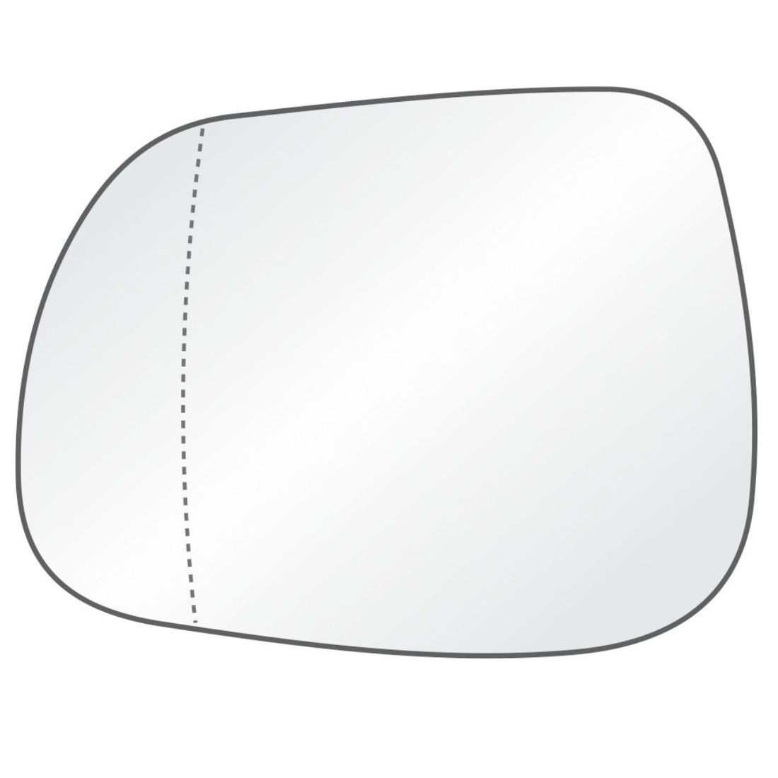 Lente Retrovisor Esquerdo BMW X1 G1 2010 A 2014 Térmico