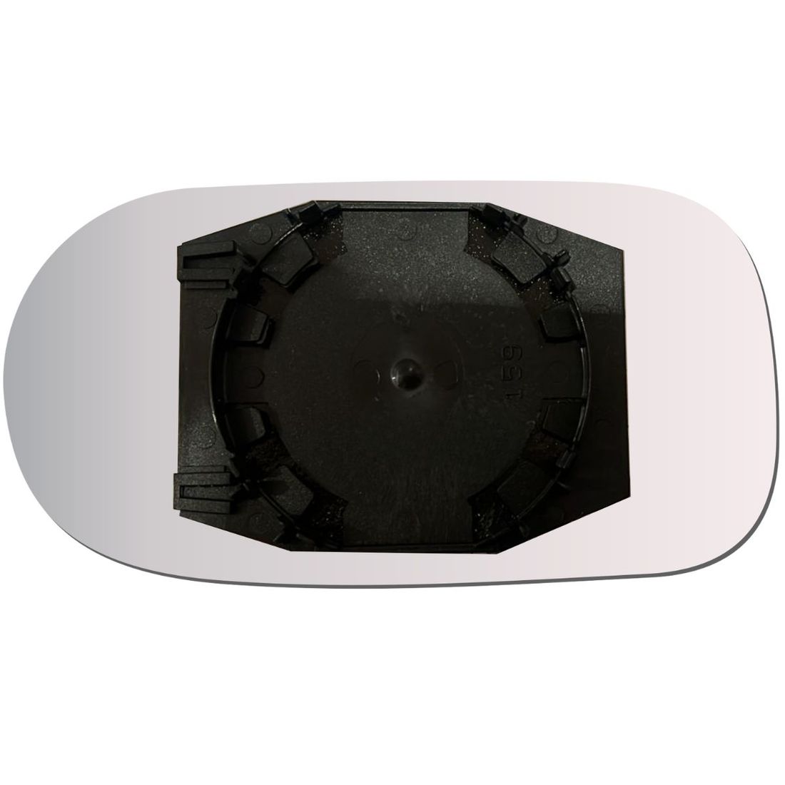 Lente Retrovisor Direito Fiat Palio Strada Siena 2001 A 2004 (Modelo Metagal)