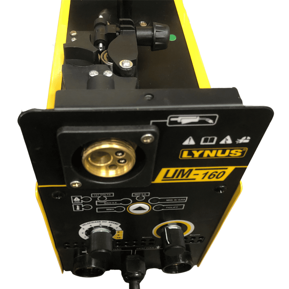 Inversor Solda Elétrica TiG/MIG Com/Sem Gás 140A Lynus Inversor Solda Elétrica TiG/MIG Com/Sem Gás 140A Lynus