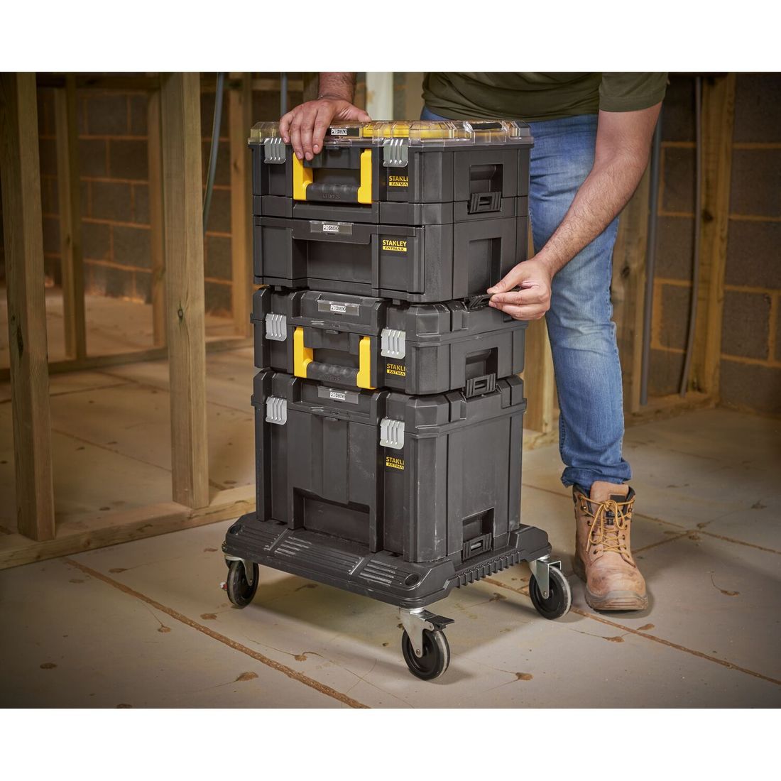 Torre Modular PRO-STACK 5 Módulos Stanley FATMAX Torre Modular PRO-STACK 5 Módulos Stanley FATMAX
