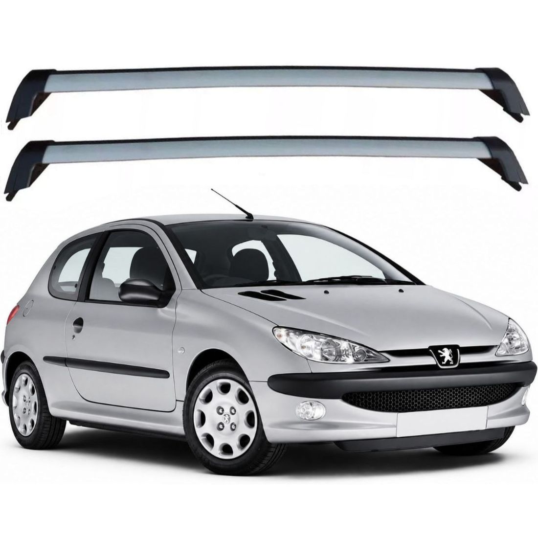 Rack Wave Peugeot 206 E 207 2 portas De 1999 Até 2016 Eqmax Rack Wave Peugeot 206 E 207 2 portas De 1999 Até 2016 Eqmax