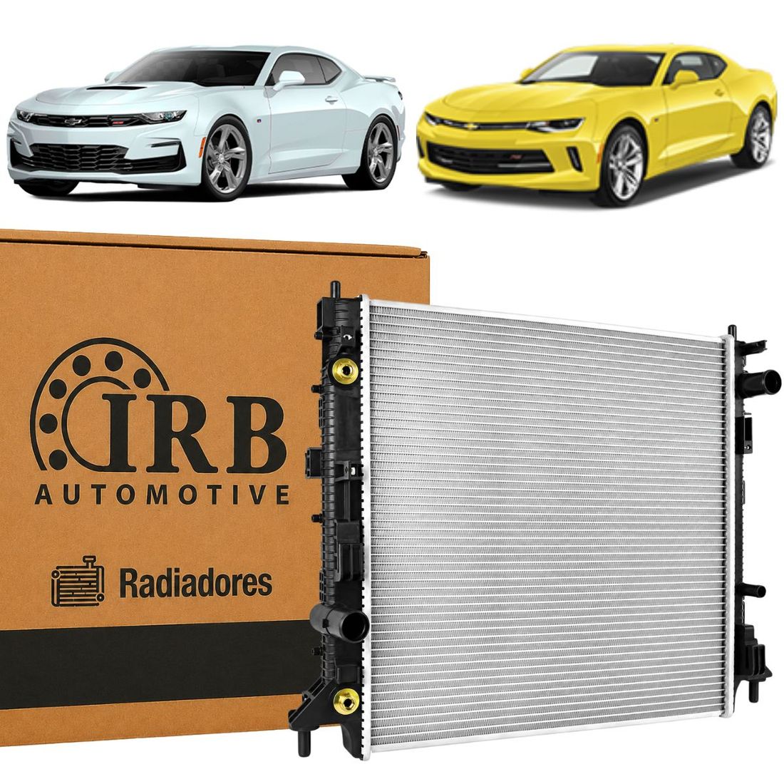 Radiador Chevrolet Camaro 6.2 2016 A 2024 Automático Com Ar