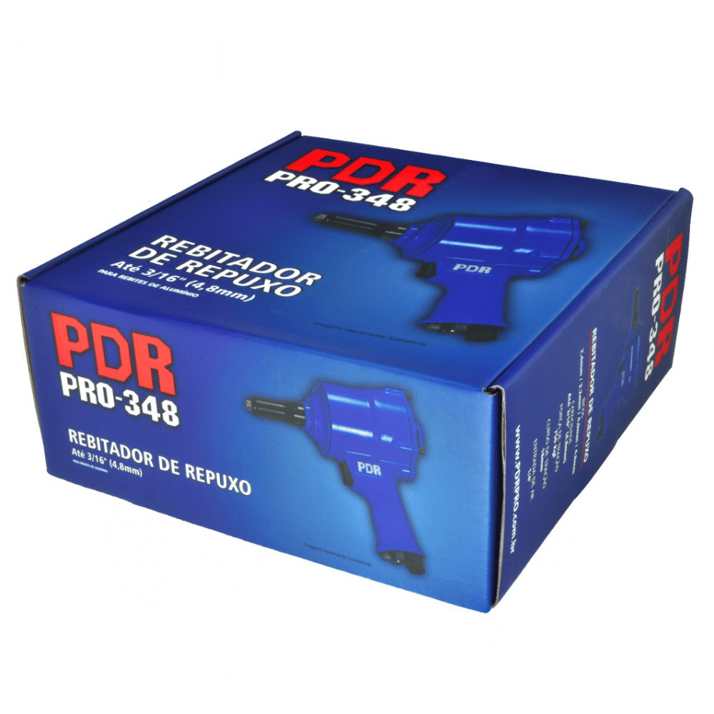 Rebitador Pneumático Repuxo PRO-348 PDR Rebitador Pneumático Repuxo PRO-348 PDR