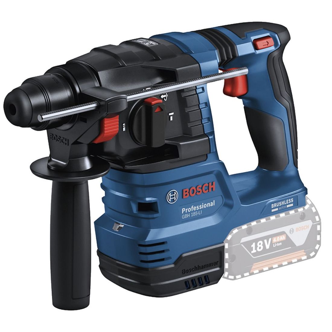Combo Multicortadora + Martelete Bosch Com 2 Baterias 18v 4ah e Carregador