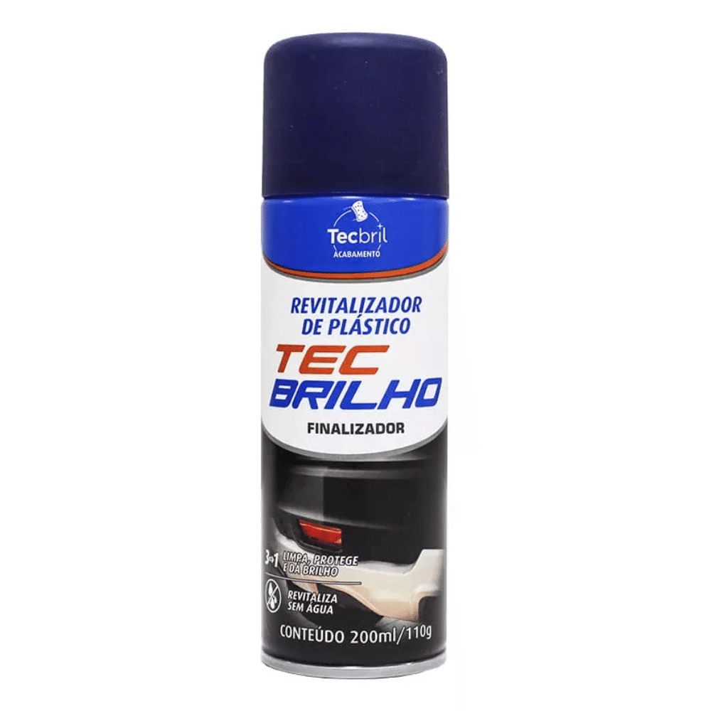 Revitalizador Plásticos Spray 200ml TBRIL 5920266 TecBril Revitalizador Plásticos Spray 200ml TBRIL 5920266 TecBril