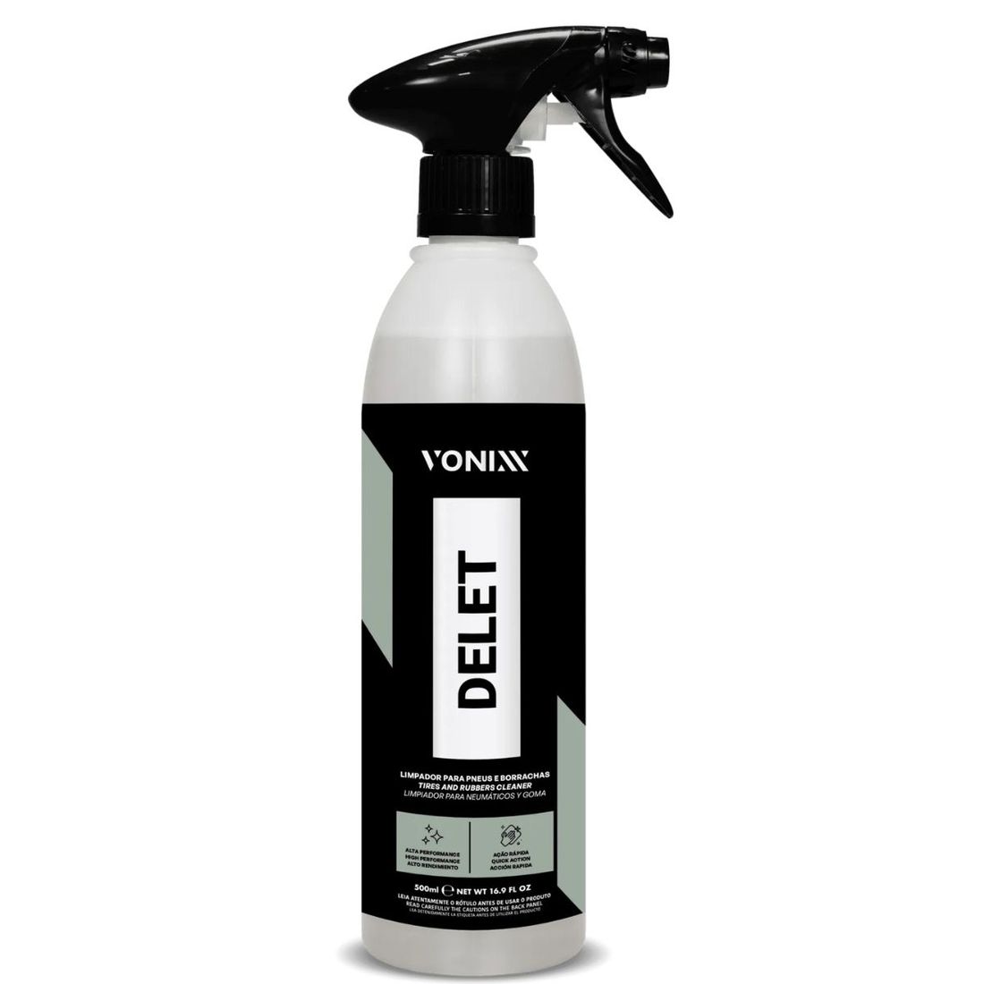 Limpador de Pneus e Borrachas Vonixx Delet 500ml