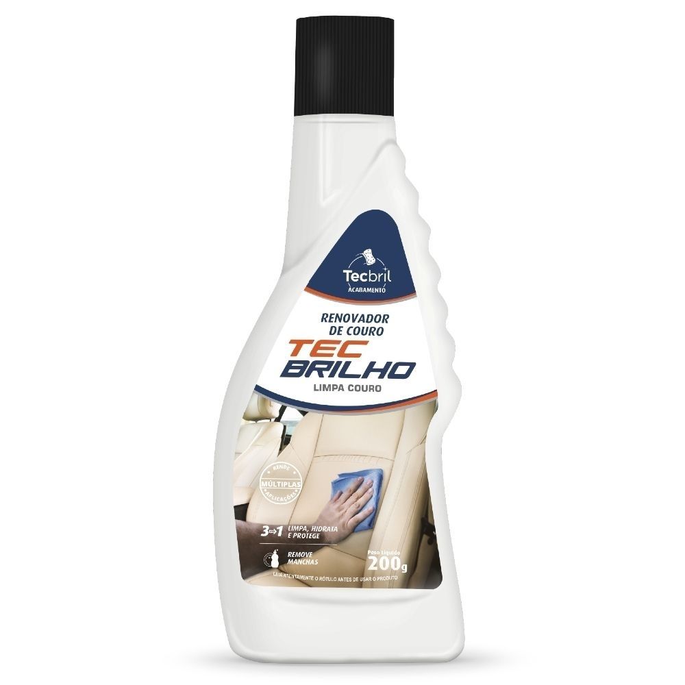 Renovador de Couro Gel 200g TBRIL 390300 TecBril