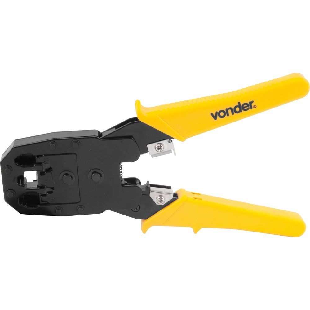 Alicate Crimpador Vonder Para RJ11/12/45 - 4 , 6 e 8 Pinos