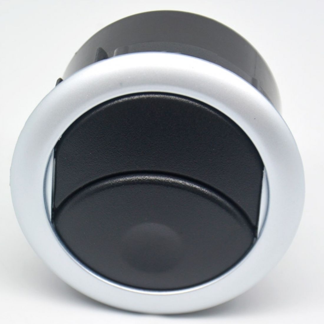 Difusor Ar Renault Logan/Sandero 2007 a 2014 Duster 2011 a 2015 Preto C/Aro Prata