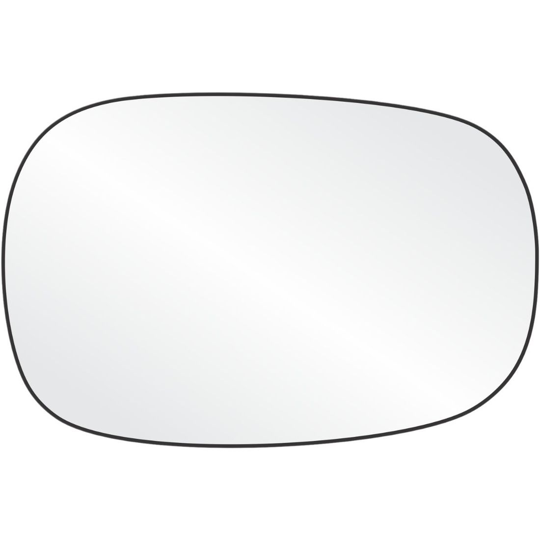Lente Retrovisor Esquerdo Ford Ka 1996 A 2008 (Modelo Ficosa)
