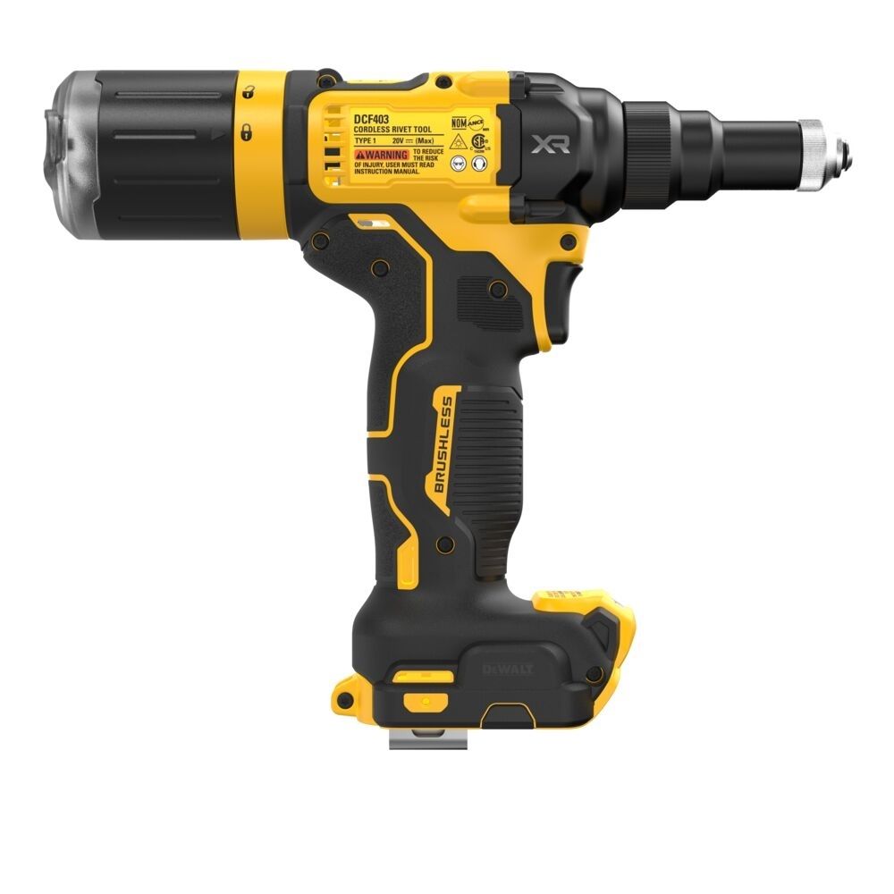 Rebitador a Bateria 20V 3/16" DCF403B-B3 DeWalt