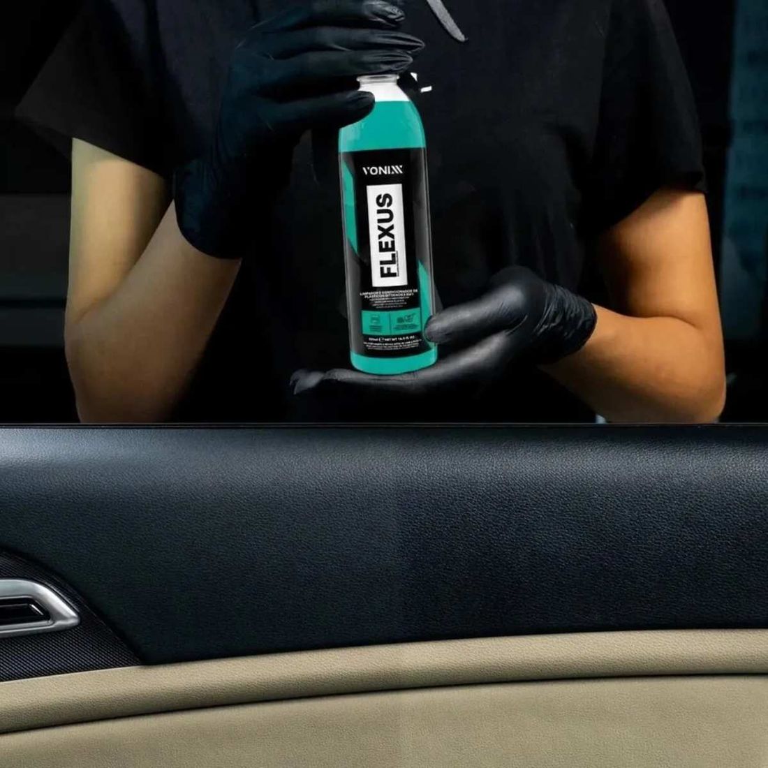 Limpador e Condicionador de Plásticos Internos Vonixx Flexus 500ml