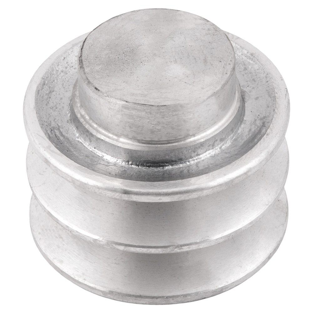 Polia Alumínio 2 Canal A - 60mm Vonder 6684120060 Polia Alumínio 2 Canal A - 60mm Vonder 6684120060
