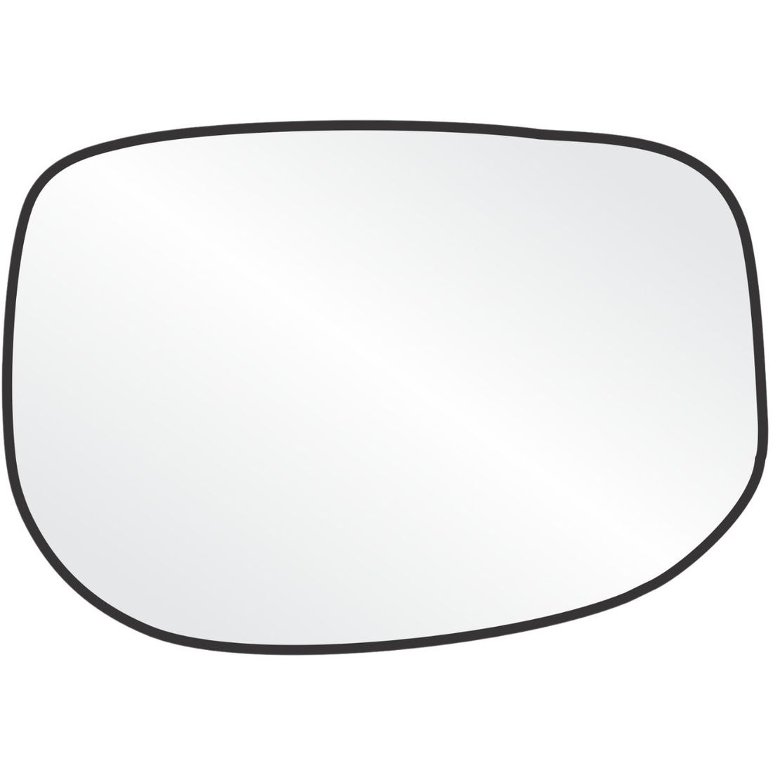 Lente Retrovisor Direito Honda Fit 2010 A 2014